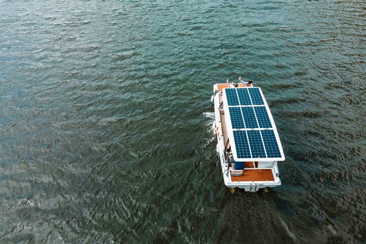 Solar boat experience