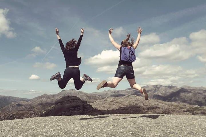 Over the top!