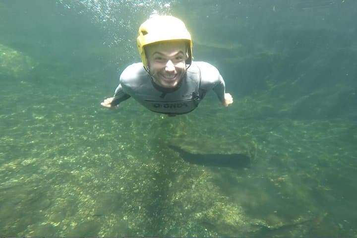 Underwater Happiness - Canyoning