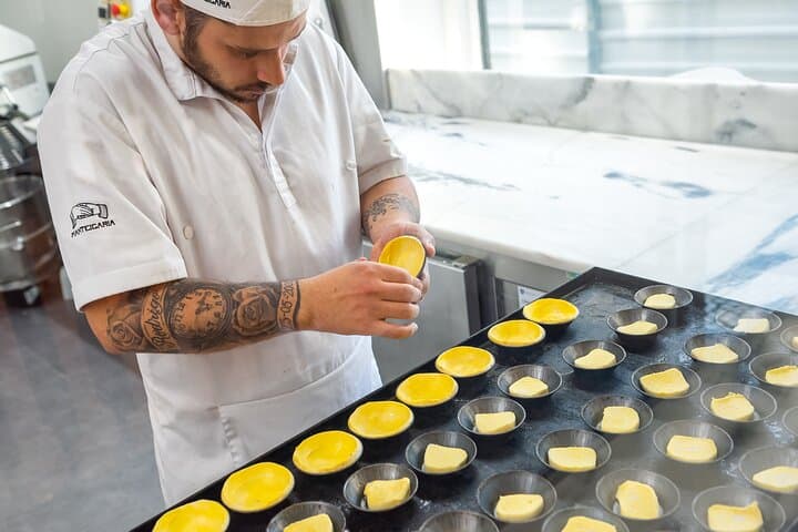 Portuguese custard tart factory