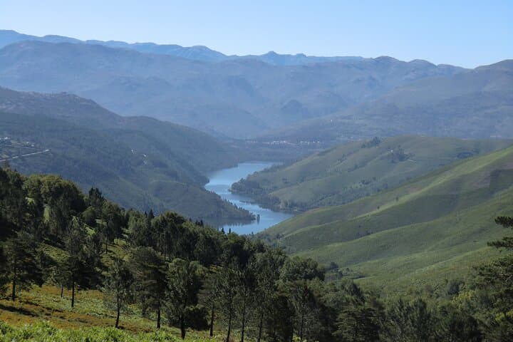 Green vegetation, winding rivers and glorious mountains